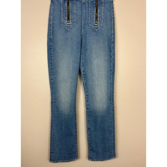 Mother the Double Zip Dazzler Ankle Jeans Were All in this Together Wash 25 - Picture 4 of 11